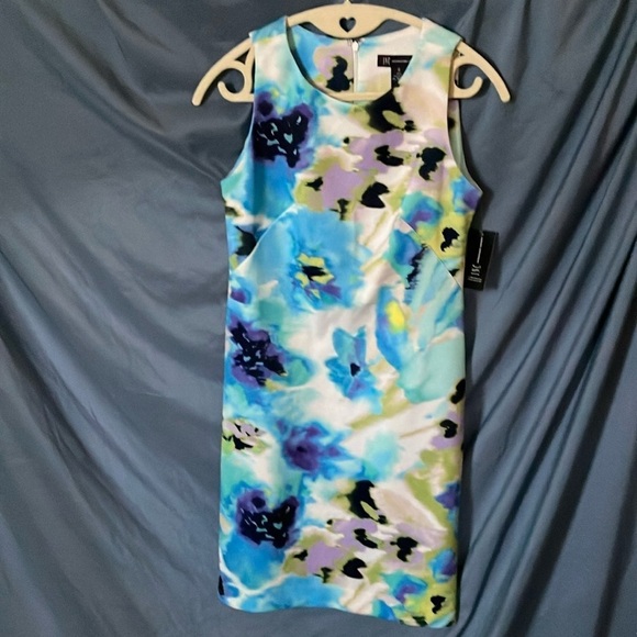 INC International Concepts: Sleeveless Abstract Dress- 0 - Picture 1 of 16